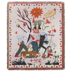 Snug u0026 Soft Bettzeug-Nordische Freizeitdecke – multifunktionale Sofadecke, Wandteppich-Dekor