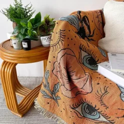 Snug u0026 Soft Bettzeug-Nordische Freizeitdecke – multifunktionale Sofadecke, Wandteppich-Dekor