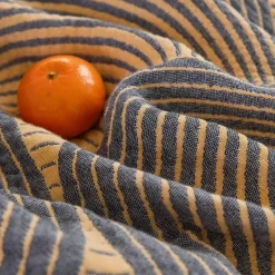 Wrap u0026 Relax Bettzeug-Nordische Geometrie Baumwollgaze Überwurfdecke - Sommer Tagesdecke Sofabezug