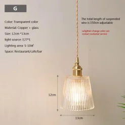 Comfort u0026 Style Beleuchtung-Nordische Glaspendelleuchte - Transparente Leuchte