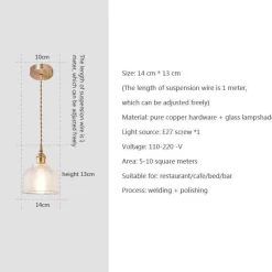 Comfort u0026 Style Beleuchtung-Nordische Glaspendelleuchte - Transparente Leuchte