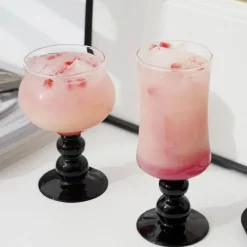 Plates u0026 More Küche & Esszimmer-Nordische Kaffeetasse mit Glasperlen - 13oz Cocktail-Desserttasse