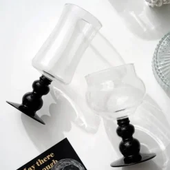 Plates u0026 More Küche & Esszimmer-Nordische Kaffeetasse mit Glasperlen - 13oz Cocktail-Desserttasse