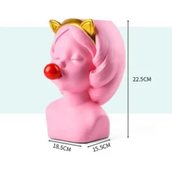 Timeless Vessels Wohndeko-Nordische Kaugummivase – Kreatives dekoratives Kunstwerk für Frauen