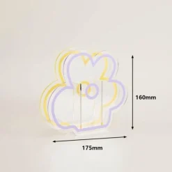 Timeless Vessels Wohndeko-Nordische Regenbogenvase – Modernes geometrisches Wohndekor