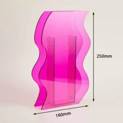 Timeless Vessels Wohndeko-Nordische Regenbogenvase – Modernes geometrisches Wohndekor