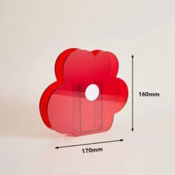 Timeless Vessels Wohndeko-Nordische Regenbogenvase – Modernes geometrisches Wohndekor