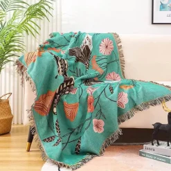 Wrap u0026 Relax Bettzeug-Nordische Schmetterlingsdecke - Gemütliche Dekodecke