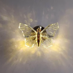 Willow u0026 Whim Beleuchtung-Nordische Schmetterlings-Wandleuchte – Moderne dekorative Beleuchtungsvorrichtung