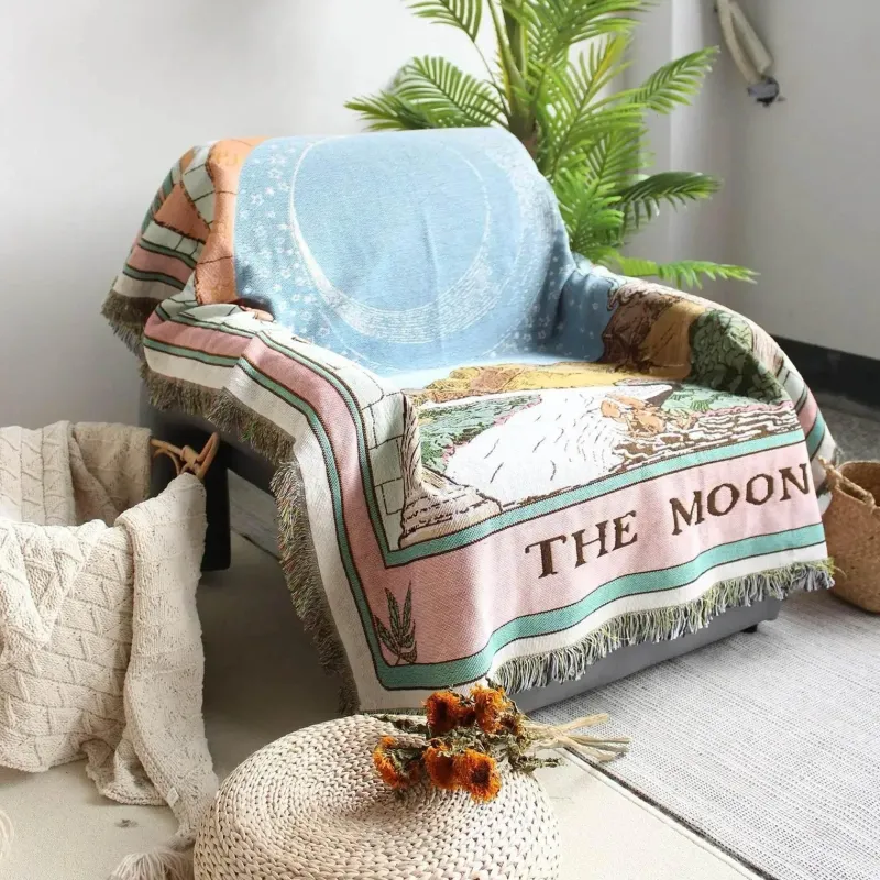 Snug u0026 Soft Bettzeug-Nordische Sofadecke – gemütliche Tagesdecke für die Heimdekoration