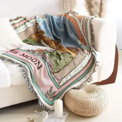 Snug u0026 Soft Bettzeug-Nordische Sofadecke – gemütliche Tagesdecke für die Heimdekoration