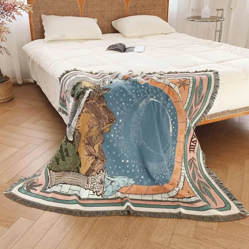 Snug u0026 Soft Bettzeug-Nordische Sofadecke – gemütliche Tagesdecke für die Heimdekoration