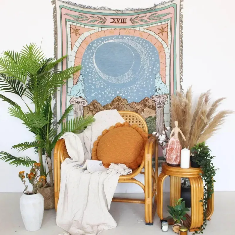 Snug u0026 Soft Bettzeug-Nordische Sofadecke – gemütliche Tagesdecke für die Heimdekoration