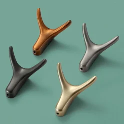 Comfort u0026 Style Wohndeko-Nordische Stierkopf-Wandhaken – rustikale dekorative Kleiderbügel