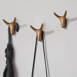 Comfort u0026 Style Wohndeko-Nordische Stierkopf-Wandhaken – rustikale dekorative Kleiderbügel
