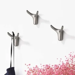 Comfort u0026 Style Wohndeko-Nordische Stierkopf-Wandhaken – rustikale dekorative Kleiderbügel