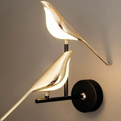 Comfort u0026 Style Beleuchtung-Nordische Vogel-Wandleuchte – Moderne dekorative Beleuchtungsvorrichtung