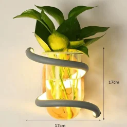 Timeless Touch Beleuchtung-Nordische Wandlampe aus Holz für den Außenbereich – einzigartige Gartendekoration