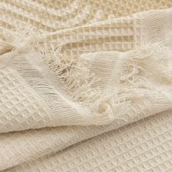 Comfort u0026 Style Gadgets Für Zuhause-Nordischer gestrickter Sofabezug – weiche, bequeme Überwurfdecke