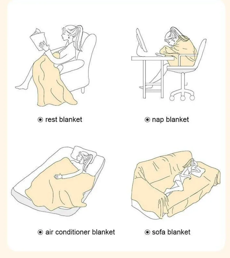 Comfort u0026 Style Gadgets Für Zuhause-Nordischer gestrickter Sofabezug – weiche, bequeme Überwurfdecke