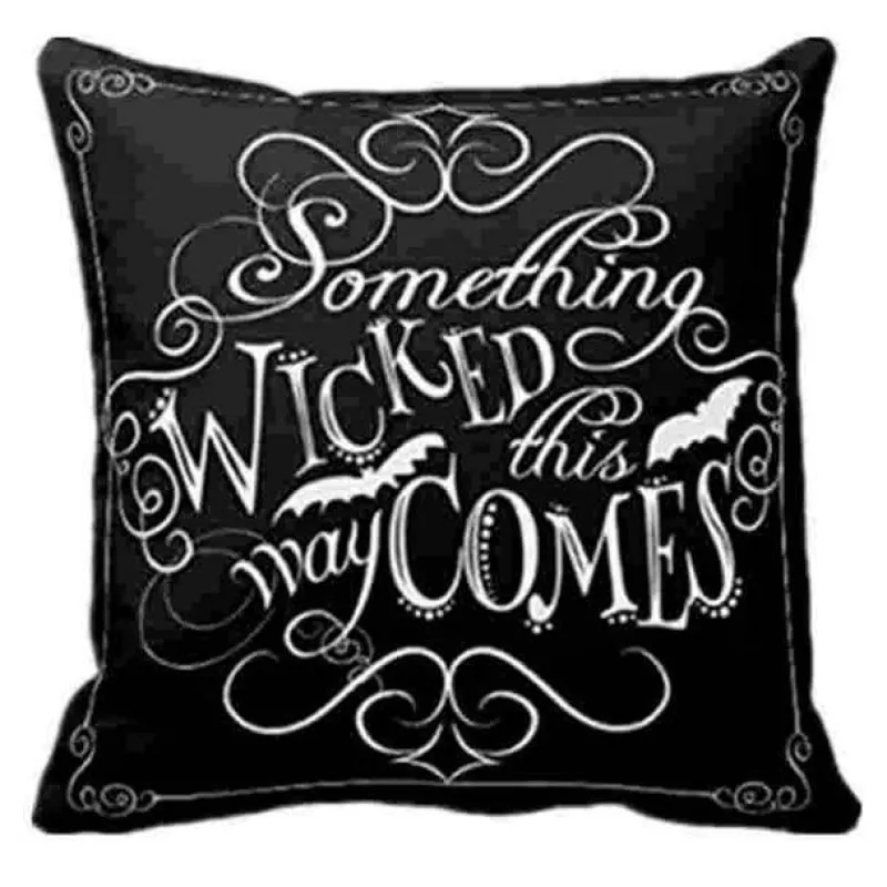 Cozy Haven Bettzeug-Nordischer Halloween Kissenbezug - Stilvolles Herbstdekor