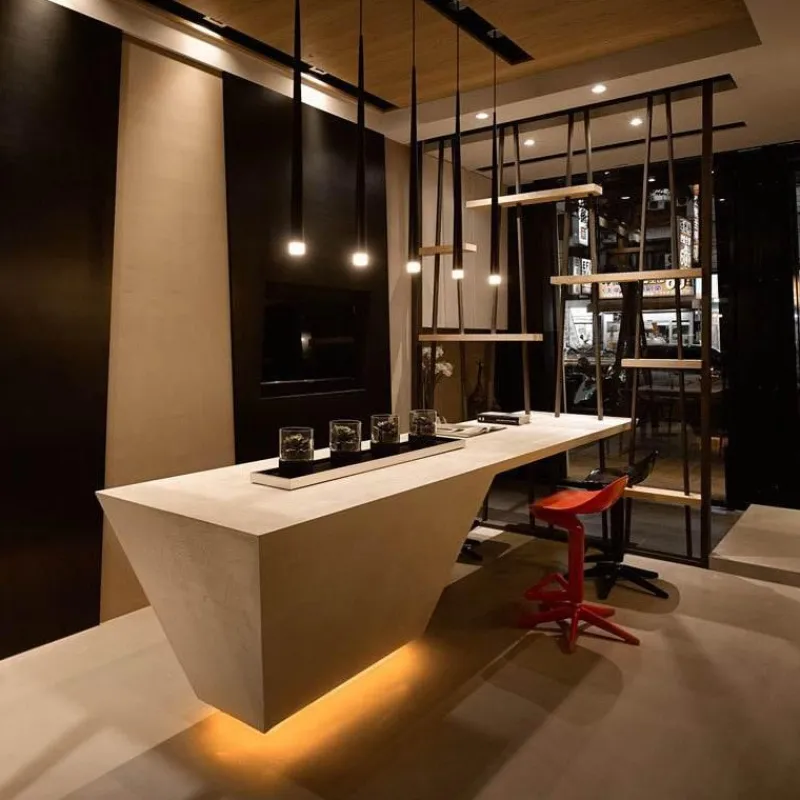 Comfort u0026 Style Beleuchtung-Nordischer LED-Kronleuchter – Elegante lange Downlight-Leuchte