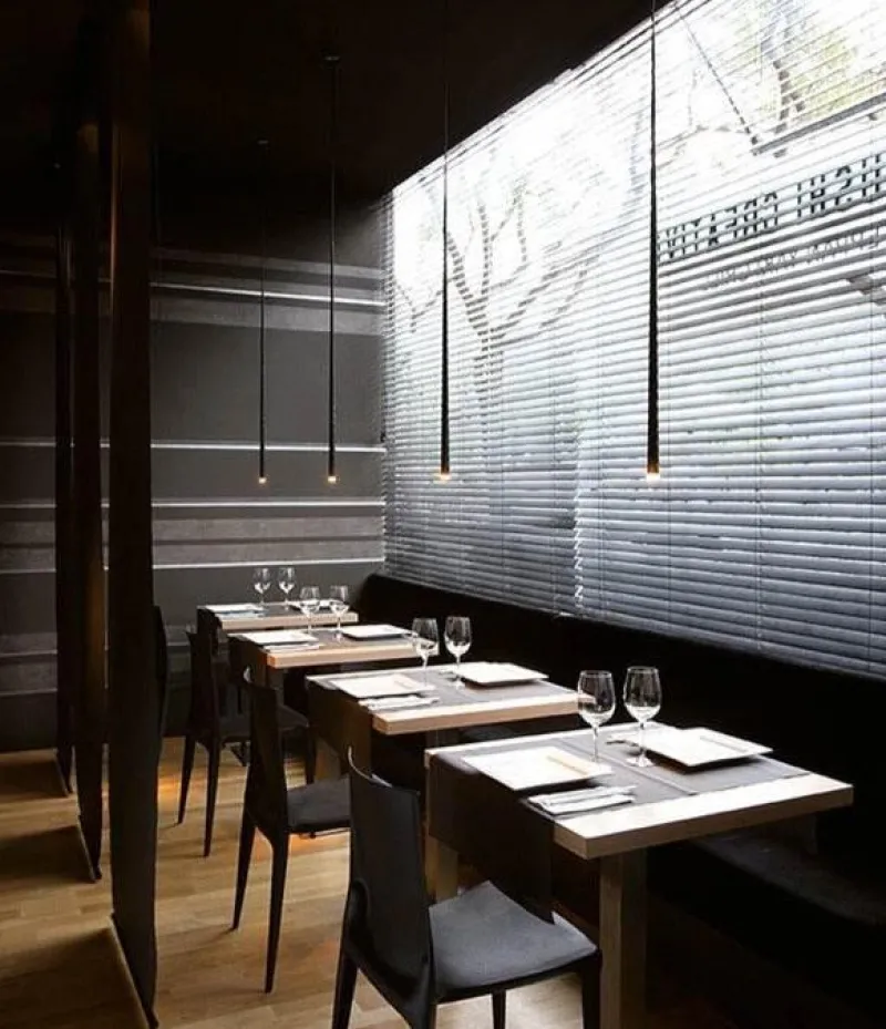 Comfort u0026 Style Beleuchtung-Nordischer LED-Kronleuchter – Elegante lange Downlight-Leuchte