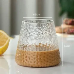 Plates u0026 More Küche & Esszimmer-Nordisches Cocktailbecher-Set aus rosa Glas – elegante Saft- und Wassergläser