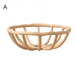 Space Savvy Küche & Esszimmer-Nordisches Obsttablett aus Harz – Kreatives Hohldesign-Dekor