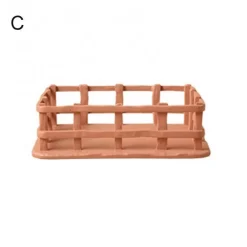 Space Savvy Küche & Esszimmer-Nordisches Obsttablett aus Harz – Kreatives Hohldesign-Dekor