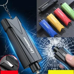 Wild u0026 Free Gear Autozubehör|Automobilindustrie-Notfall-Autofensterbrecher-Werkzeug – Sicherheitsgerät für die Flucht