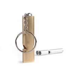 The Outdoor Vault Outdoor-Artikel|Heimwerkzeuge-Notfallpfeife als Schlüsselanhänger – Ultralautes Überlebenswerkzeug