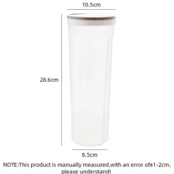 Tom Küche & Esszimmer-Nudel-Aufbewahrungsbehälter-Set – Pasta- und Müsli-Organizer-Box