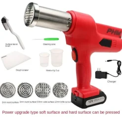 The Culinary Kit Küche & Esszimmer-Nudelmaschine – Tragbare automatische Teigmaschine