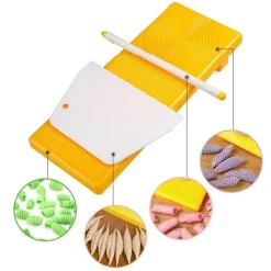 The Culinary Kit Küche & Esszimmer-Nudelmaschinen-Set – 3-teilige Spaghettimaschine