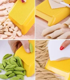 The Culinary Kit Küche & Esszimmer-Nudelmaschinen-Set – 3-teilige Spaghettimaschine