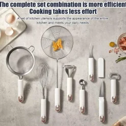 Tom Küche & Esszimmer-Obstausstecher und Eisportionierer aus Edelstahl – Werkzeug mit doppeltem Verwendungszweck