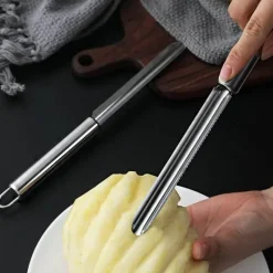 Tom Küche & Esszimmer-Obstentkerner- und Schäler-Set aus Edelstahl – langlebige Küchenwerkzeuge für mühelose Lebensmittelzubereitung