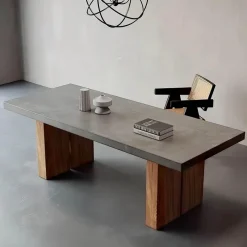 The Lounge Loft Möbel-Odile Esstisch – Moderner eleganter Holztisch