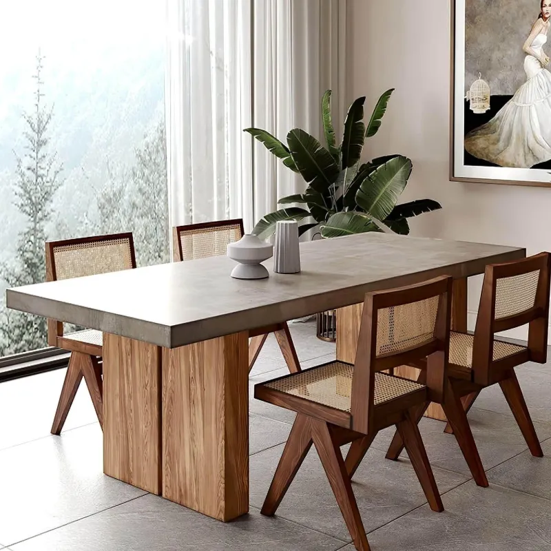 The Lounge Loft Möbel-Odile Esstisch – Moderner eleganter Holztisch