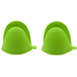 The Culinary Kit Küche & Esszimmer-Ofenhandschuhe aus Silikon – hitzebeständige, antihaftbeschichtete Backhandschuhe