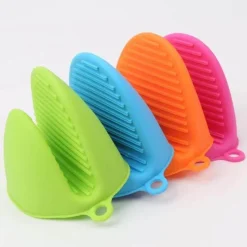 The Culinary Kit Küche & Esszimmer-Ofenhandschuhe aus Silikon – hitzebeständige, antihaftbeschichtete Backhandschuhe