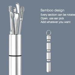 The Relaxation Nook Gesundheits-Gadgets|Gesundheits- Und Entspannungstools-Ohrenschmalz-Entfernungsset – Sicheres und effektives Reinigungswerkzeug