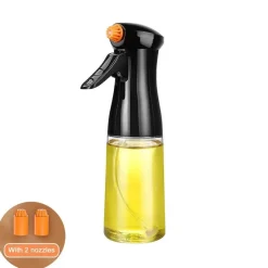Tom Küche & Esszimmer-Olivenöl-Sprüher – Upgrade-Koch-Sprühflasche für Air Fryer, Salat, BBQ