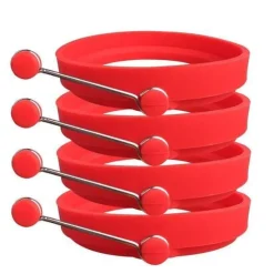 The Decor Haven Küche & Esszimmer-Omelett-Maker-Set – 4-teiliges antihaftbeschichtetes Utensil