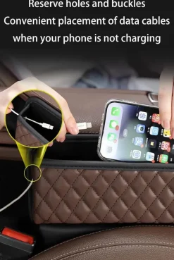 Wild u0026 Free Gear Autozubehör|Automobilindustrie-Organizer für Autositzlücken – Premium-Aufbewahrungslösung fürs Auto