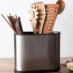 Space Savvy Küche & Esszimmer-Organizer für Küchenutensilien – Abtropfgestell zur Aufbewahrung in der Küche