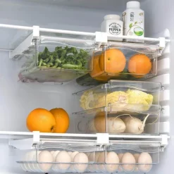 Cozy Living Küche & Esszimmer|Möbel-Organizer unter dem Regal – Aufbewahrungslösung für Küche und Kühlschrank