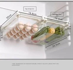 Cozy Living Küche & Esszimmer|Möbel-Organizer unter dem Regal – Aufbewahrungslösung für Küche und Kühlschrank