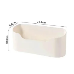 Space Savvy Küche & Esszimmer-Organizer unter der Spüle – selbstklebende Aufbewahrungslösung für Küche und Bad